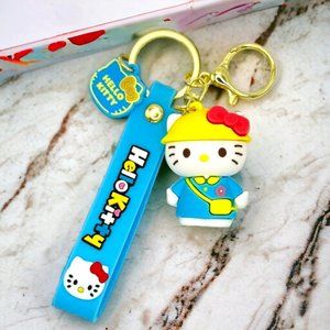Keychain Hello Kitty Kuromi My Melody Anime Sanrio Figures Gift for Kids Women